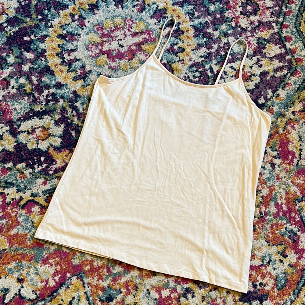 PICK 5/$15 Cream Beige Cami Camisole Top women’s XXL 2XG Size 20